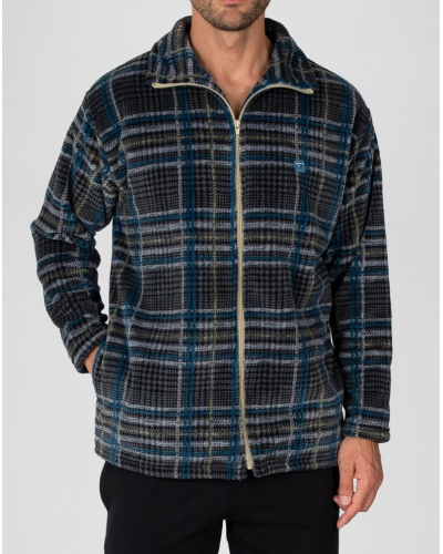 Polar jacket with zip Massana (Gris Moyen)