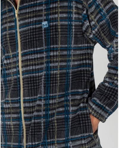 Polar jacket with zip Massana (Gris Moyen)