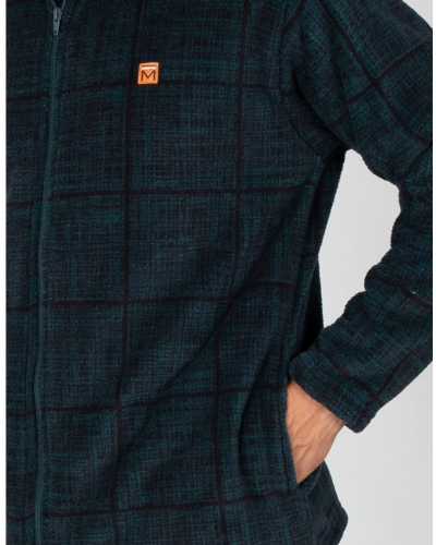 Polar jacket with zip Massana (Vert)