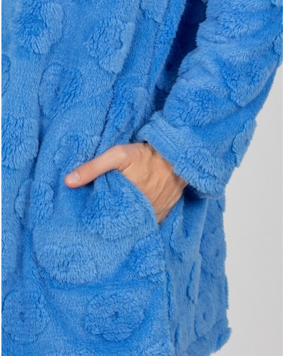 Chaqueta polar con cremallera Massana (Bleu)