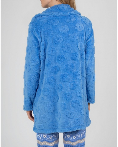 Chaqueta polar con cremallera Massana (Bleu)