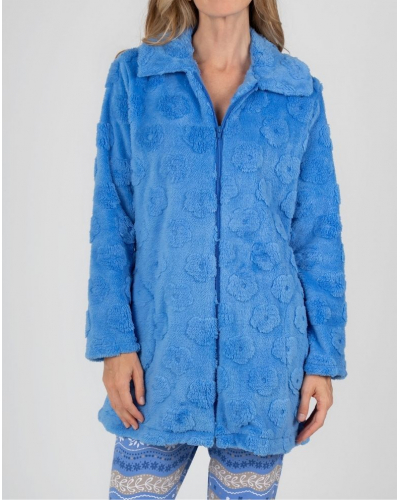 Chaqueta polar con cremallera Massana (Bleu)
