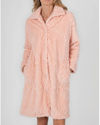 Robe de chambre polaire Massana (Rose)