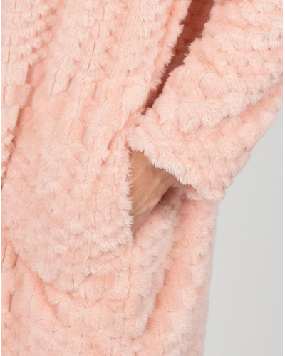 Robe de chambre polaire Massana (Rose)