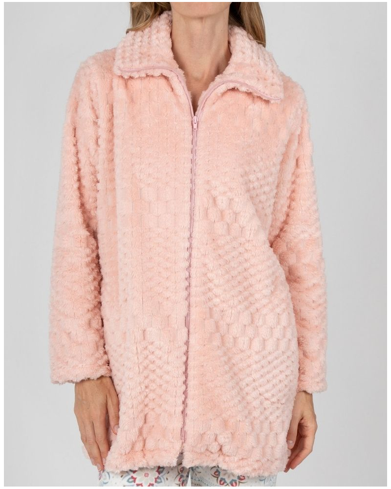 Jacket fleece with zip Massana (Rose)