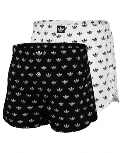 Paquete de 2 pantalones cortos 100% Algodón Adidas Comfort Core Cotton Icon (Multicolore)