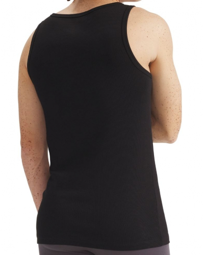 Lot de 2 débardeurs Adidas Comfort Cotton Rib (Noir)