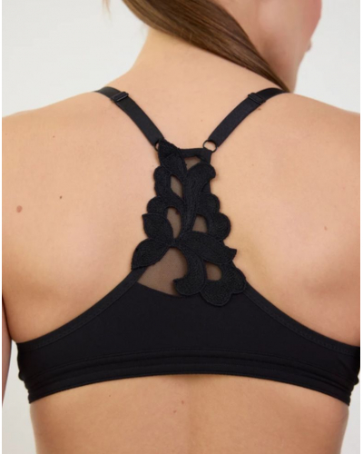 Soutien-gorge triangle souple Maison Lejaby Midnight fever (Noir)