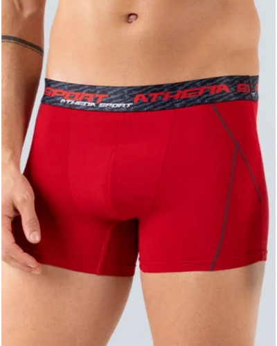 Paquete de 3 bóxers Athena Training Dry Sport (Noir/Anthracite/Rouge)