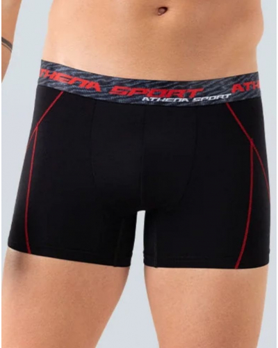 Pack of 3 boxers Athena Training Dry Sport (Noir/Anthracite/Rouge)