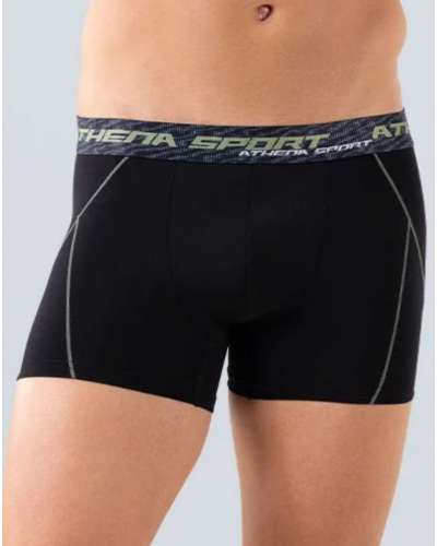 Paquete de 3 bóxers Athena Training Dry Sport (Negro)