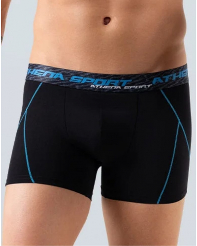 Paquete de 3 bóxers Athena Training Dry Sport (Negro)