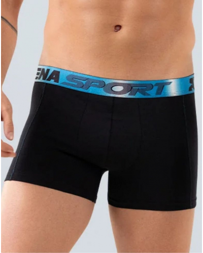 Paquete de 3 bóxers algodón Athena Odor Control Sport (Negro)