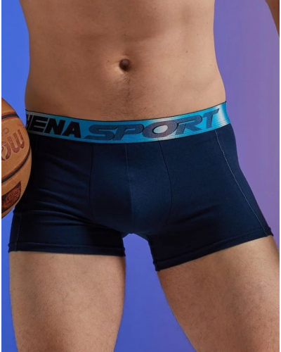Pack of 3 cotton boxers Athena Odor Control Sport (Black)