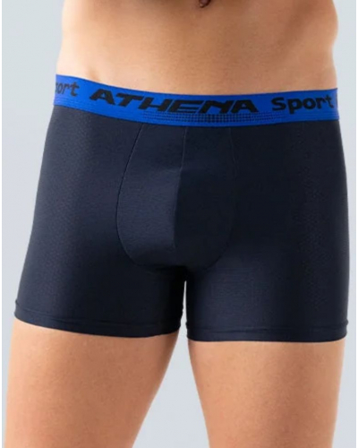 Pack of 3 Mech Stretch boxers Athena Daily Sport (Noir/Gris/Marine)