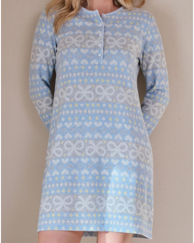 Camisone mangas largas Massana (Vigoré Celeste)