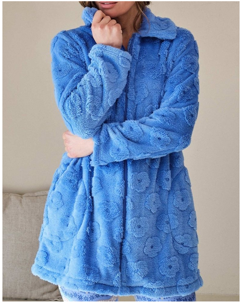 Veste polaire à fermeture éclair Massana (Bleu)