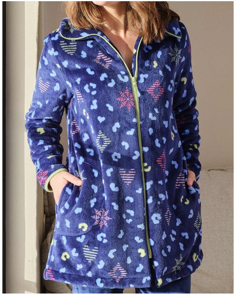 Veste polaire à fermeture éclair Massana (Marine)