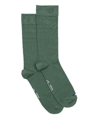 Calcetines de algodón para hombre Maison Broussaud (Vert)