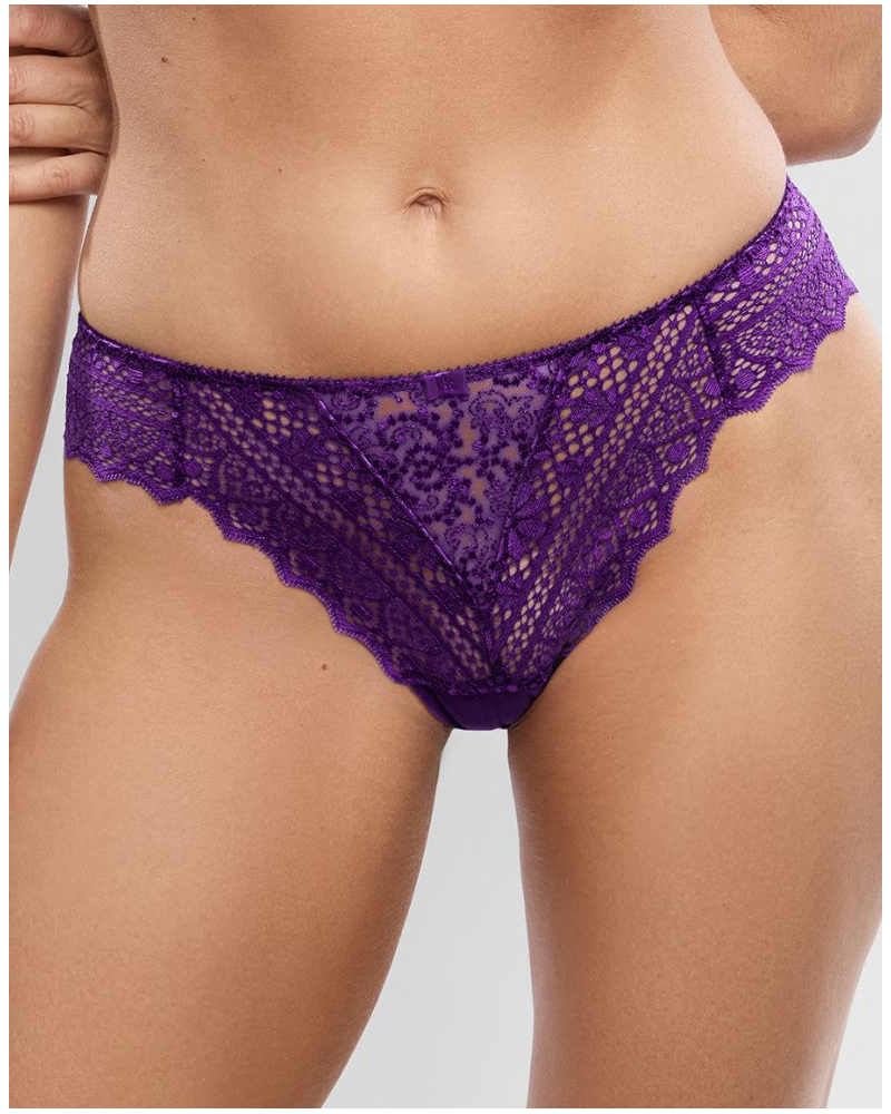Thong Empreinte Cassiopée (Violet Intense)