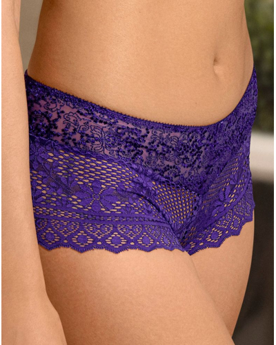 Shorty Empreinte Cassiopée (Violet Intense)