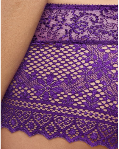 Shorty Empreinte Cassiopée (Violet Intense)