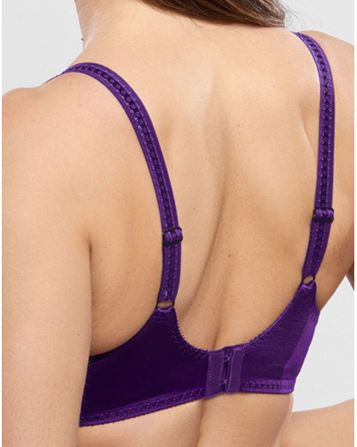 Underwired molded bra Empreinte Cassiopée (Violet Intense)