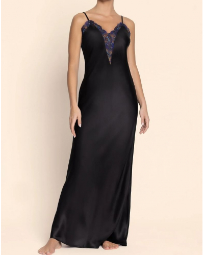 Vestido largo en seda Lise Charmel Eclat Joallerie (Eclat Saphir)