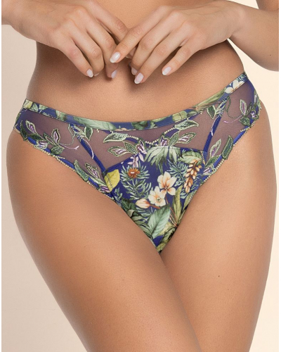 Slip séduction Lise Charmel Bain de Nature (Vert Parme)