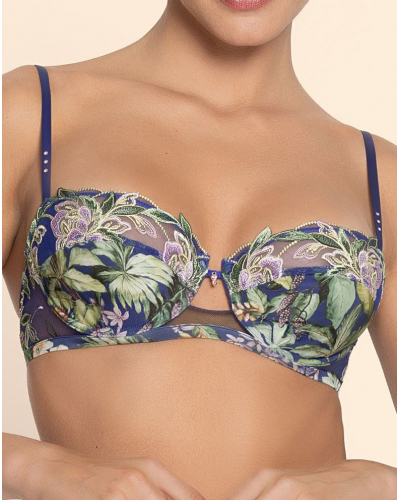 Demi bra Lise Charmel Bain de Nature (Vert Parme)