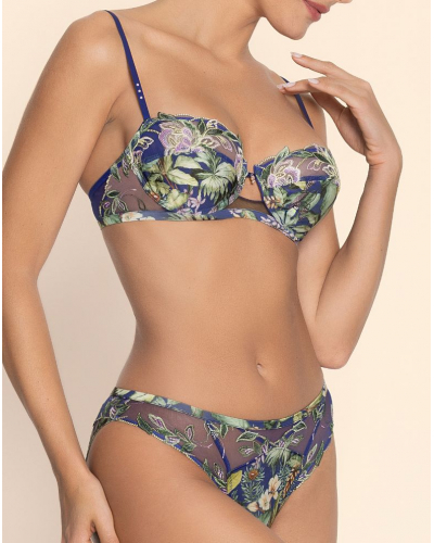 Demi bra Lise Charmel Bain de Nature (Vert Parme)