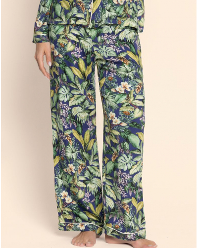 Printed trousers Lise Charmel Bain de Nature (Vert Parme)