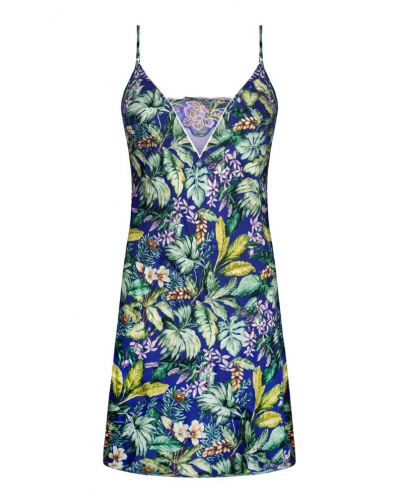 Printed nightdress Lise Charmel Bain de Nature (Vert Parme)