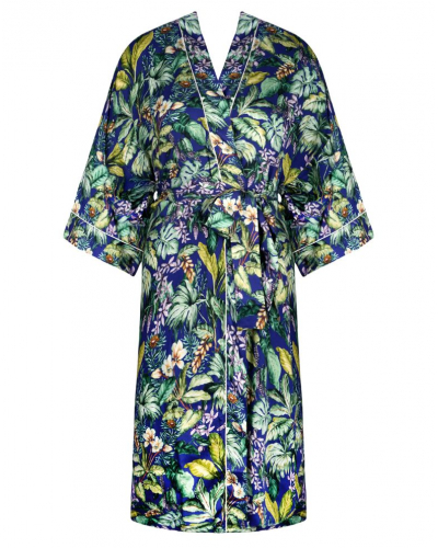 Printed kimono Lise Charmel Bain de Nature (Vert Parme)