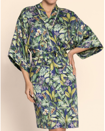 Kimono imprimé Lise Charmel Bain de Nature (Vert Parme)