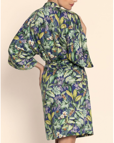 Printed kimono Lise Charmel Bain de Nature (Vert Parme)