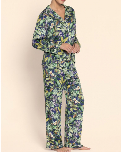 Printed short shirt Lise Charmel Bain de Nature (Vert Parme)
