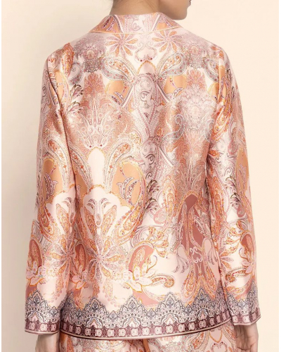 Printed pyjama jacket Lise Charmel Voyage Splendeur (Charme Pêche)