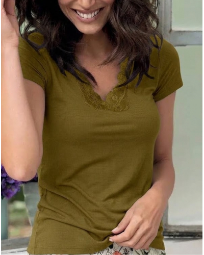 T-shirt manches courtes Antigel Simply Perfect (Vert Mousse)