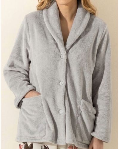Chaqueta corta abotonada Le Chat (Argent)