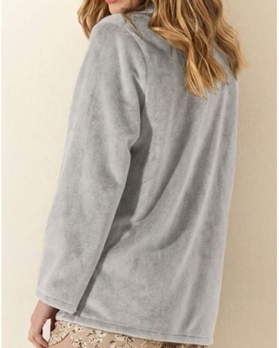 Veste courte boutonnée Le Chat Essentiel (Argent)