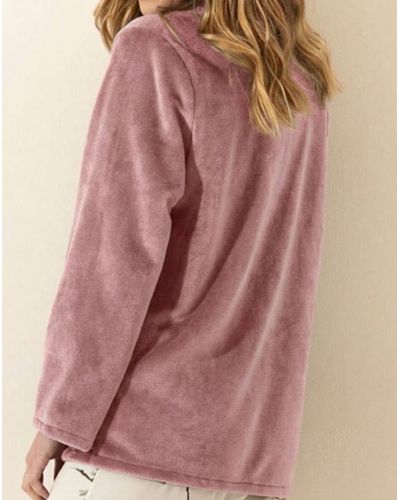 Chaqueta corta abotonada Le Chat (Blush)