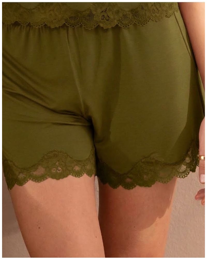 Mid-lenght short Antigel Simply Perfect (Vert Mousse)