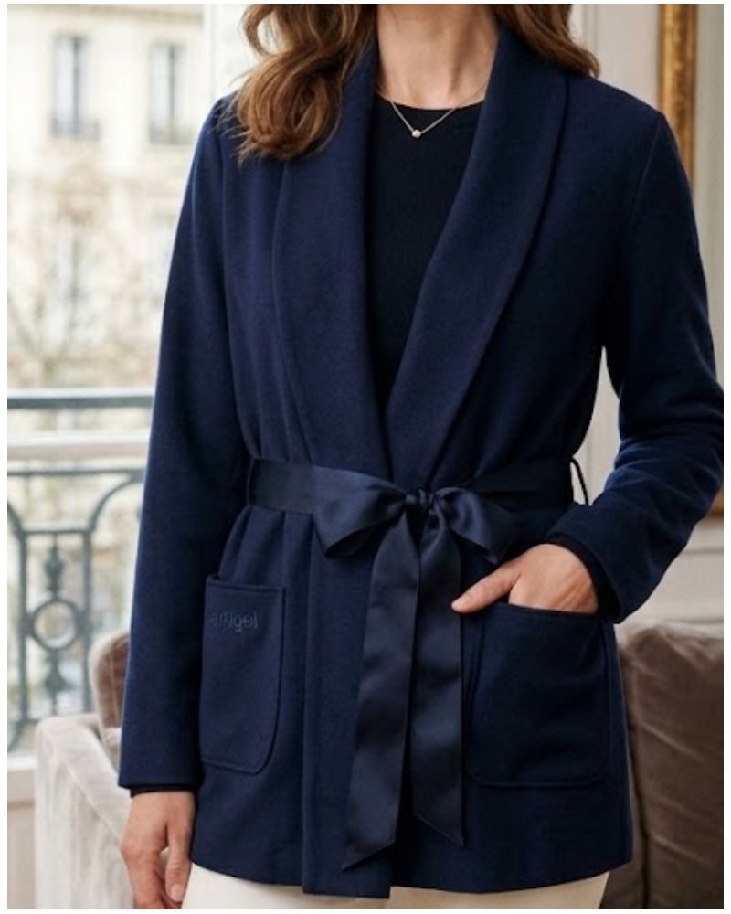 Short dressing gown Antigel Simply Perfect (Marine Polaire)