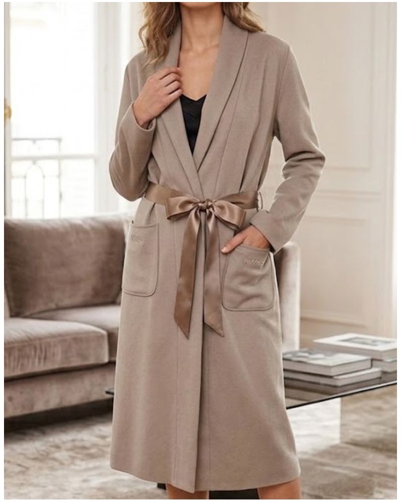 Bata larga polar Antigel Simply Perfect (Beige Polaire)