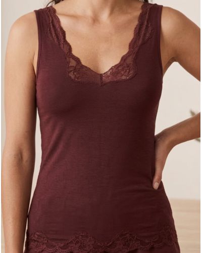 T-shirt sans manche Antigel Simply Perfect (Cappuccino)