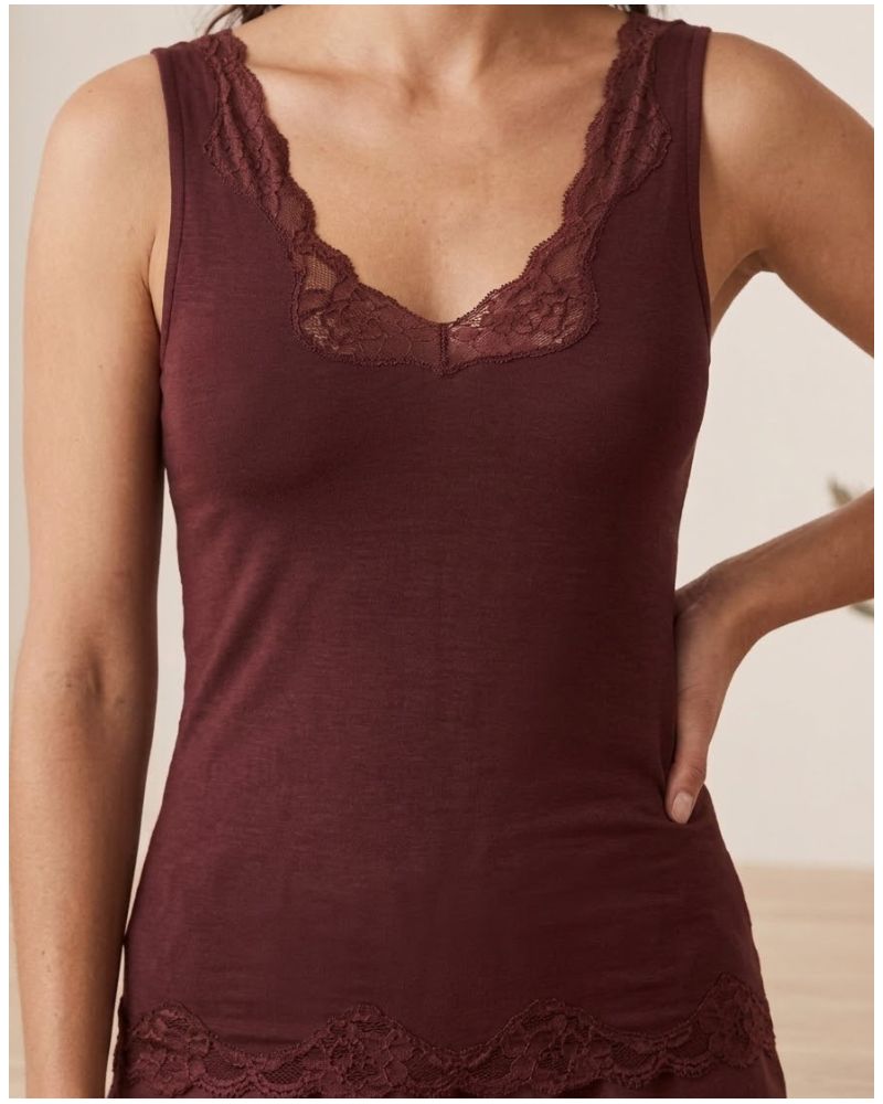 Camiseta sin mangas Antigel Simply Perfect (Cappuccino)
