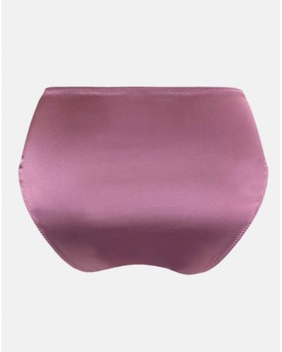 Silk brief Maison Lejaby Silk'N Lace (Rubis Rose)