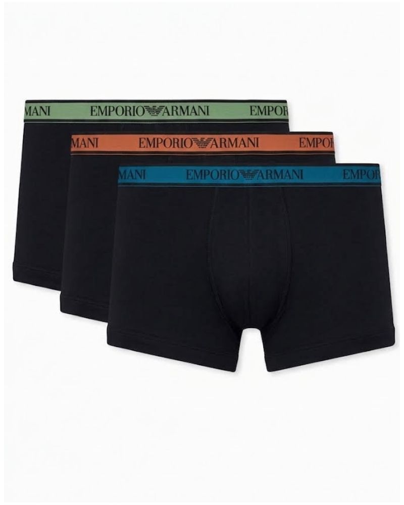 Paquete de 3 bóxers Emporio Armani Core Logoband (MC061)
