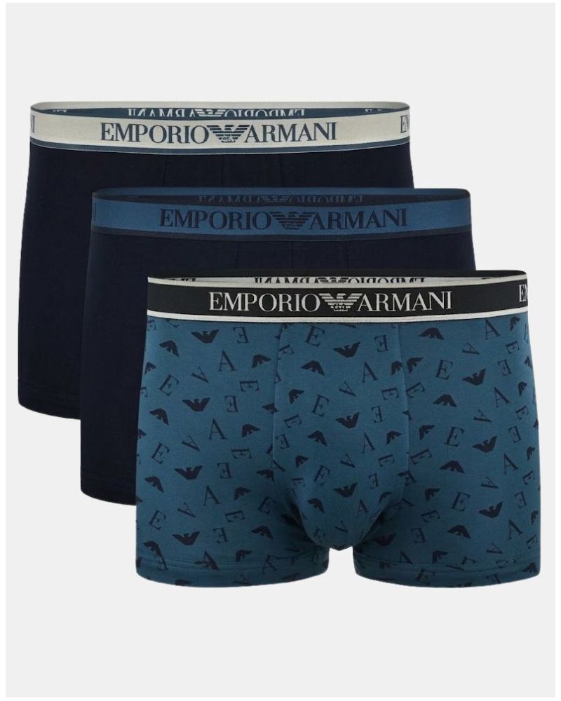 Lot de 3 boxers Emporio Armani Core Logoband (MB676)